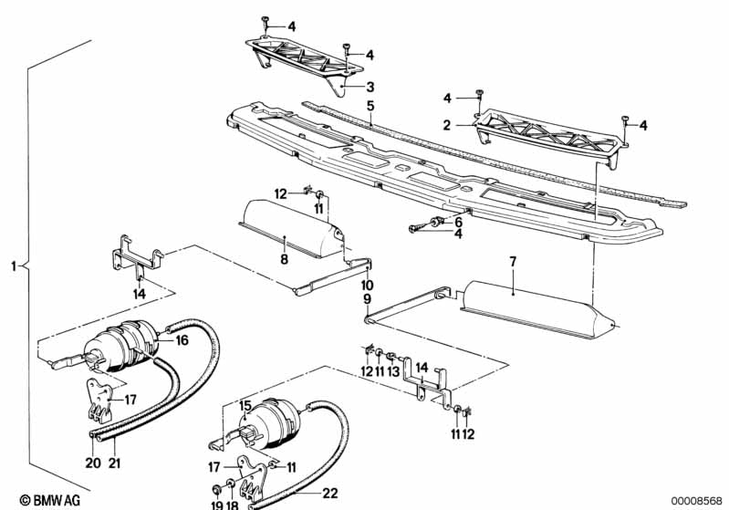 BMW Frame 51711852561 | V1 Vehicle Parts Australia