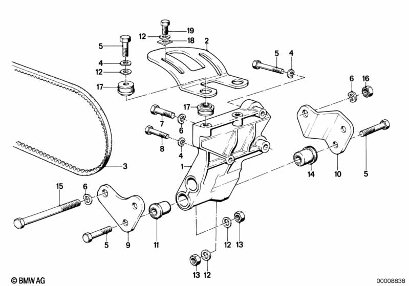 BMW Compressor Carrier