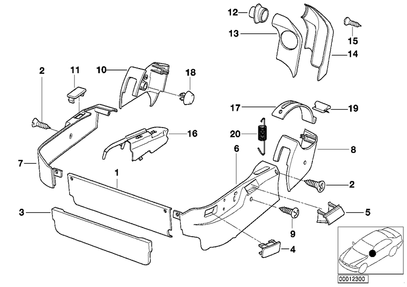 BMW Seat Trim