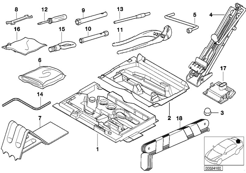 BMW Support Lifting Platform