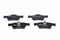 Mercedes-Benz Brake Pad Set Rear