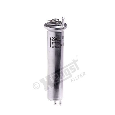 Genuine Hengst BMW Fuel Filter with Pressure Regulator In Line