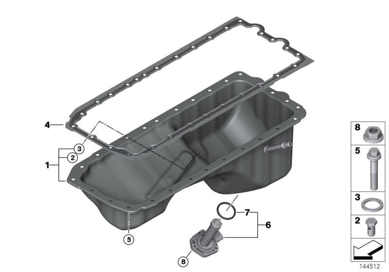 BMW Oil Sump Gasket