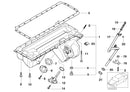 Genuine BMW Oil Pan Cover Gasket