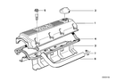 Genuine ELRING BMW Cylinder Head Cover Gasket