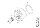 Genuine Bosch BMW Alternator Water Cooled