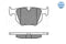 BMW Brake Pad Set Rear