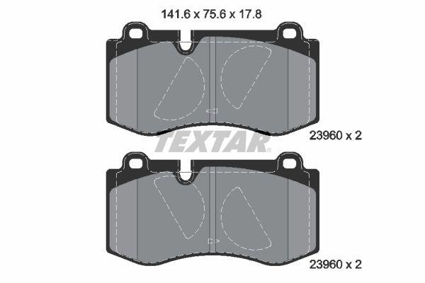 Mercedes-Benz Brake Pad Set Front­