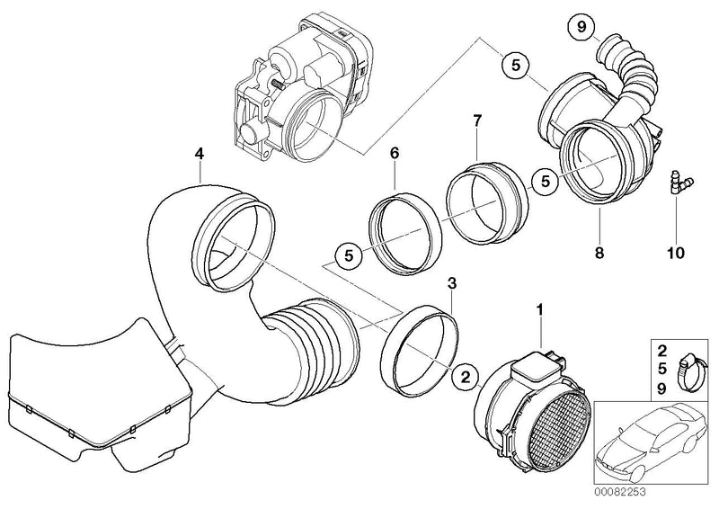 BMW Mass Air Flow Sensor