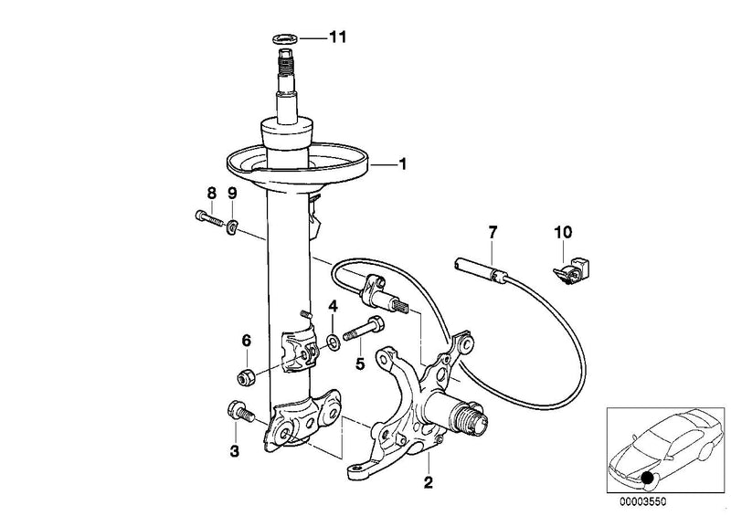 BMW Shock Absorber Front