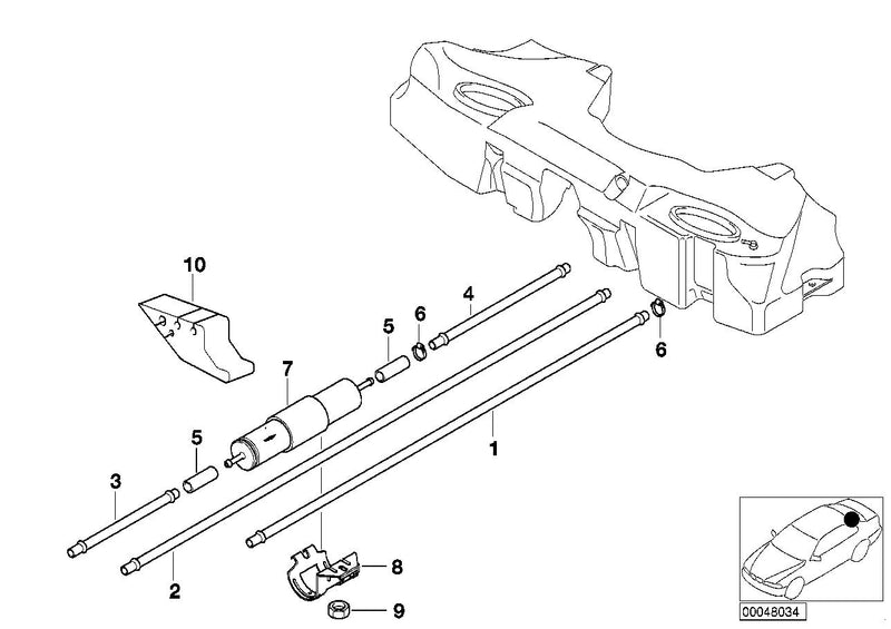 BMW Fuel Filter In Line