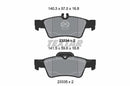 Mercedes-Benz Brake Pad Set Rear