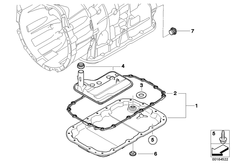 BMW Automatic Transmission Hydraulic Filter Set