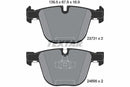 BMW Brake Pad Set Rear