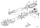 BMW Drive Shaft Centre Mount Support with Bearing