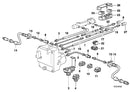 BMW Brake Hydraulic Hose Left