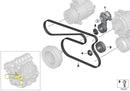 BMW Deflection Guide Tensioner Pulley & Protection Cap V-Ribbed Belt