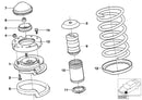 BMW Front Lower Spring Pad