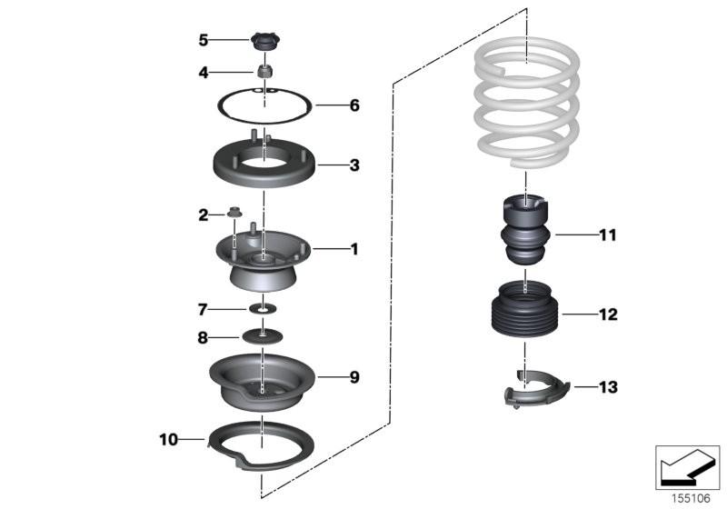 BMW Shock Absorber Rubber Buffer