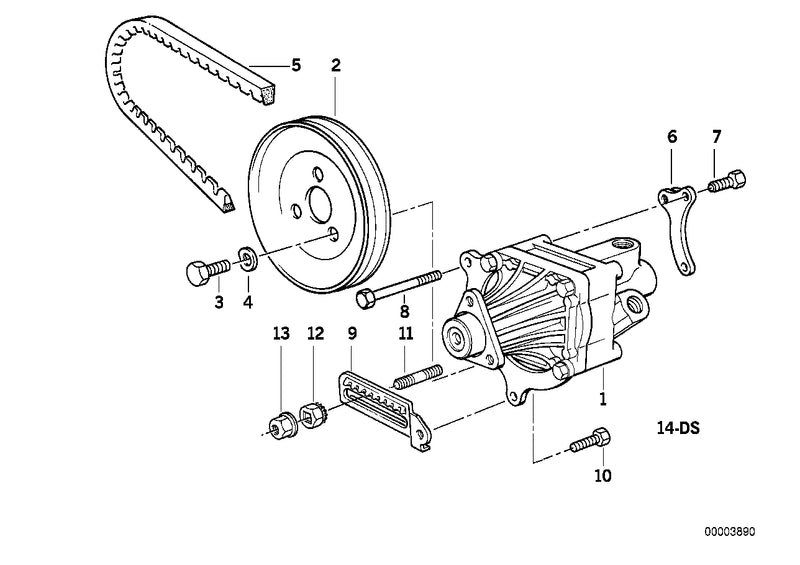 Genuine BMW Power Steering Pump