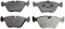 BMW Brake Pad Set Front