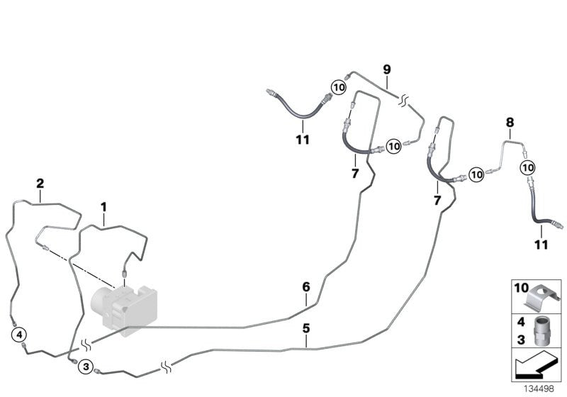 BMW Brake Hose