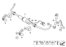 BMW Sway Bar Front Active Stabiliser Dynamic Drive