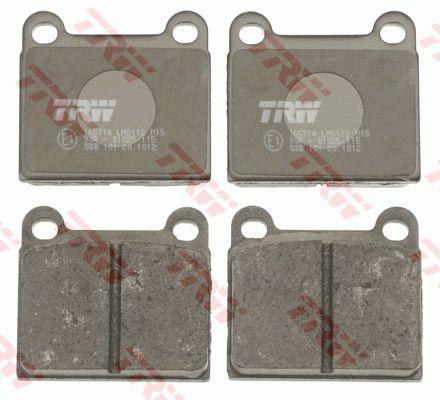 Genuine TRW Mercedes-Benz Brake Pad Set Rear