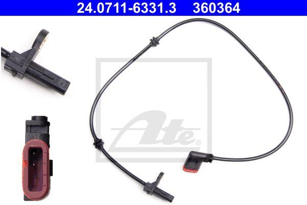 Genuine Ate Mercedes-Benz ABS Wheel Speed Sensor Front