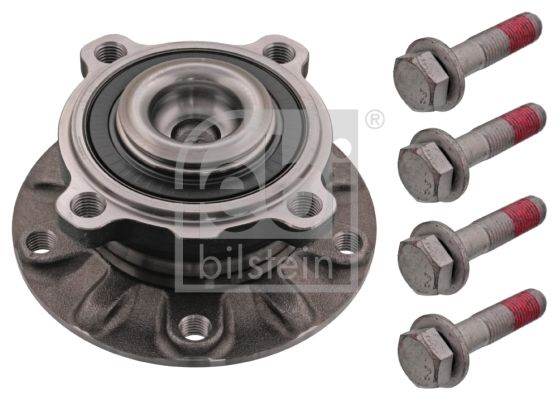 BMW Front Wheel Hub with Bearing and Bolt Set