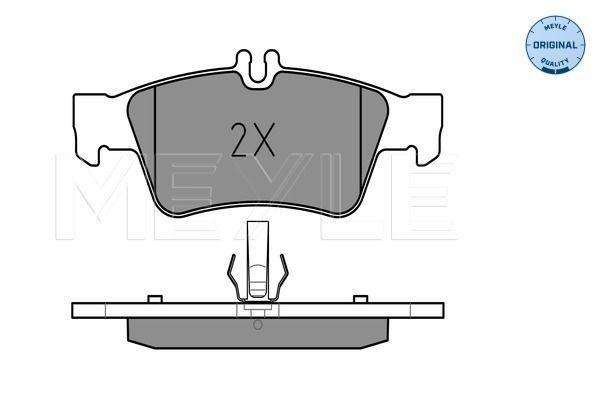 Mercedes-Benz Brake Pad Set Rear