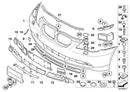 Genuine BMW Front Bumper Bar