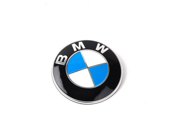 Genuine BMW Bonnet Boot Emblem + Grommet Set