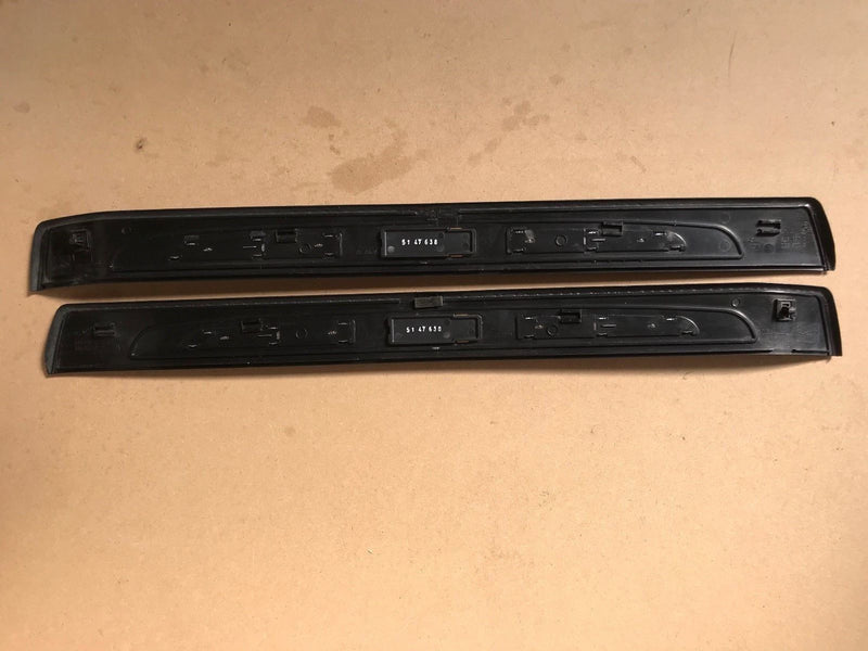 Genuine Alpina BMW B7 Door Kick Panel Set Front and Rear