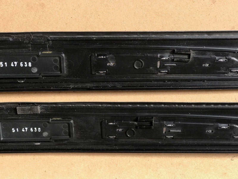 Genuine Alpina BMW B7 Door Kick Panel Set Front and Rear