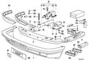 Genuine BMW Air Duct Channel Alternator E32 51718116184