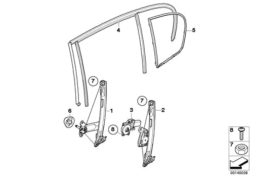 BMW Window Regulator