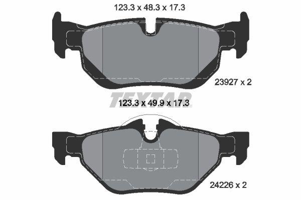 BMW Brake Pad Set Rear