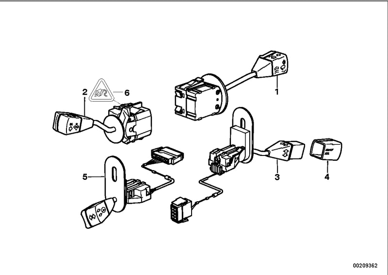 Genuine BMW Button for Cruise Control Switch