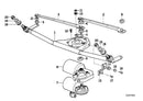 Genuine BMW Windscreen Wiper Dampening Ring 61611374257