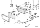 BMW Fog Light Bracket Left