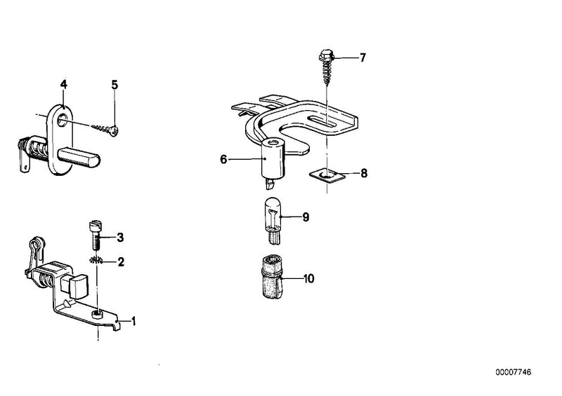 BMW Lamp Support Carrier