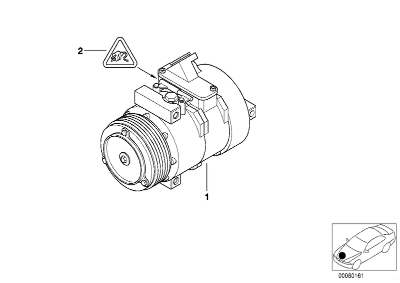 BMW Air Conditioning Compressor