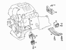 Genuine Lemforder Mercedes-Benz Automatic Transmission Mount