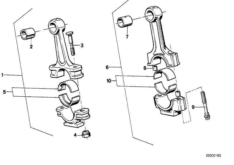 Genuine BMW Crankshaft Connecting Rod Bolt