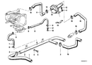 Genuine BMW Return Water Hose