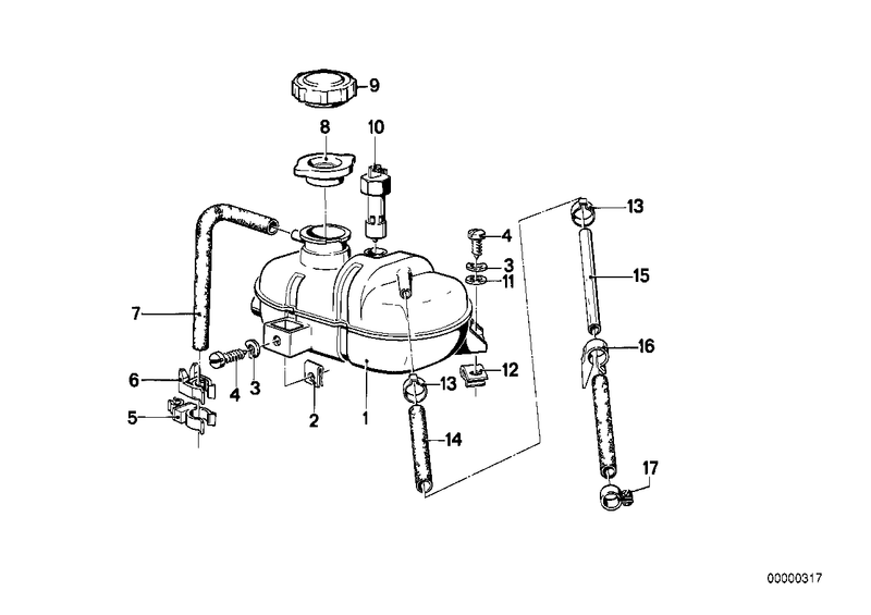 BMW Radiator Coolant Level Sensor Switch