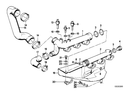 Genuine BMW Engine Coolant Water Hose