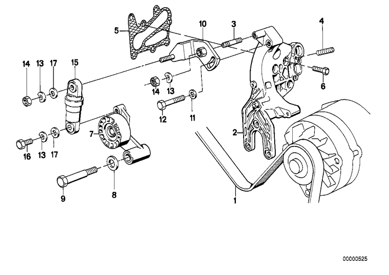 BMW Alternator Gasket