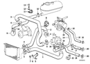 BMW Engine Radiator Coolant Water Hose